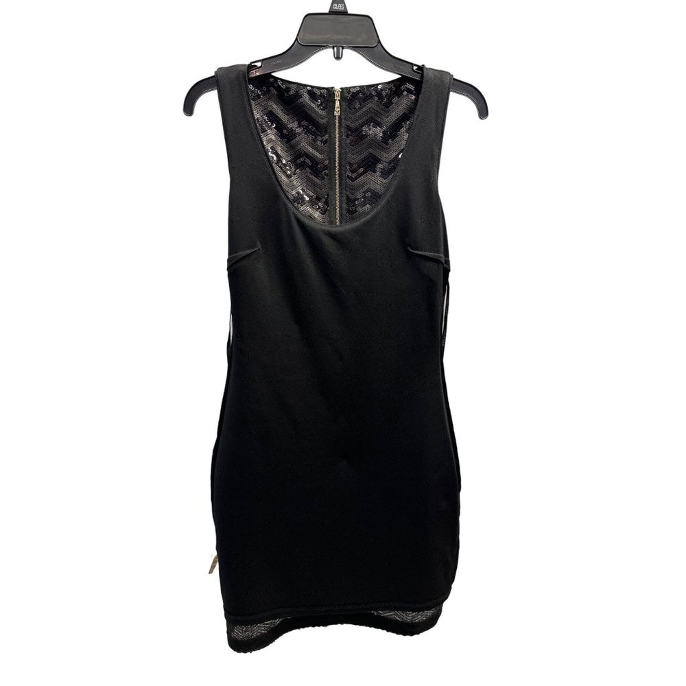 Guess Black Sequin Chevron Pattern Sleeveless Bod… - image 6
